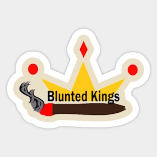 Blunted Kings logo 2 Sticker